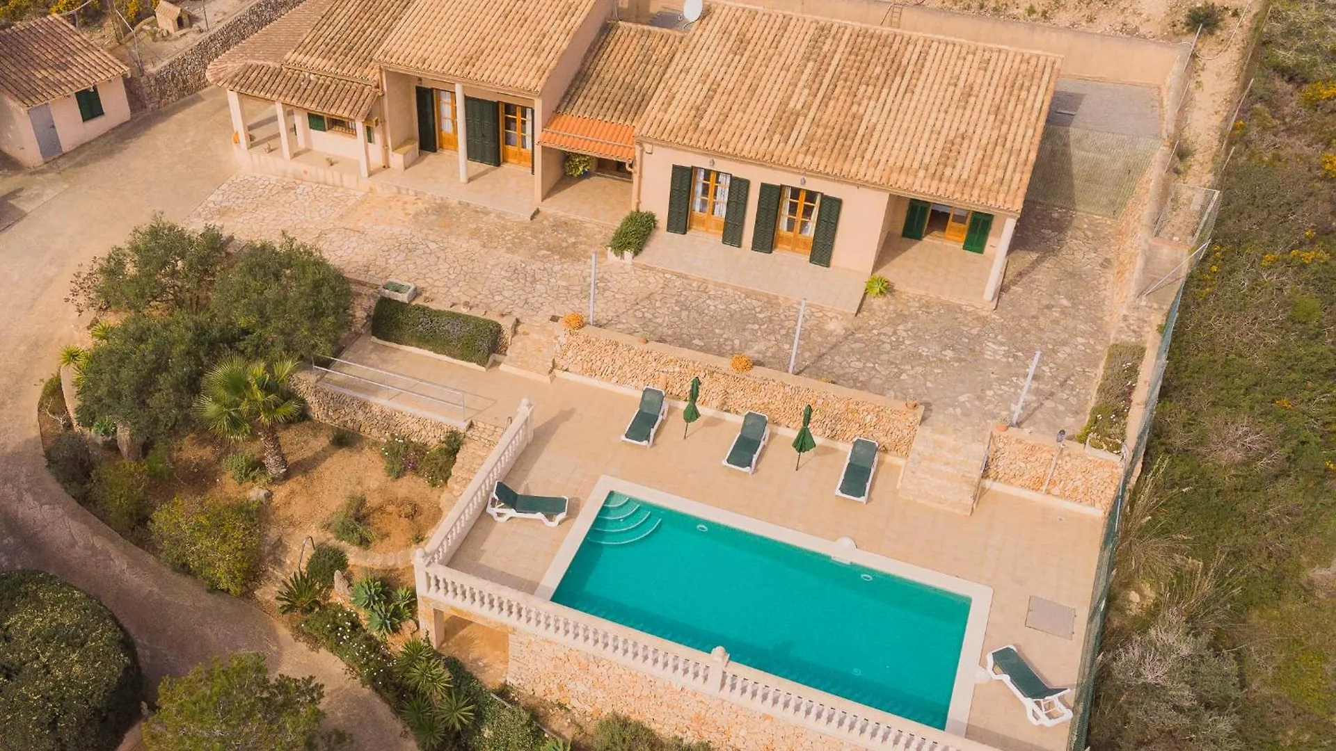 Finca Maria Magdalena Golf Felanitx Feriehus
